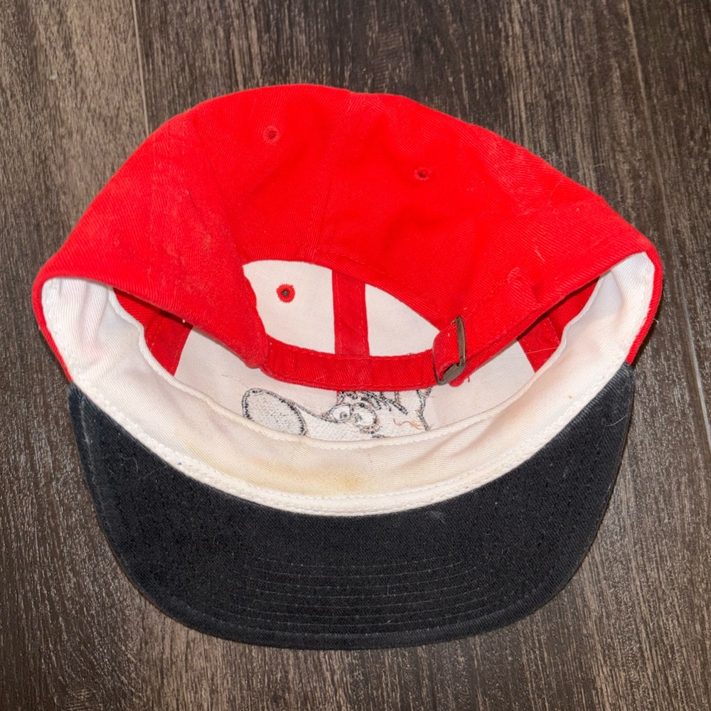 RARE Vintage American Needle 90s Scooby Doo Red Embroidered Strap Back Hat - Picture 3 of 4
